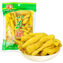 Guangle pickled pepper millet spicy wild mountain pepper 400g Yunnan pepper Chaotian pepper pickled pepper chicken feet stir-fry seasoning kimchi