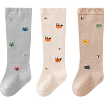 Xuwei baby socks newborn toddler socks knee-high socks autumn and winter warm baby stockings childrens socks