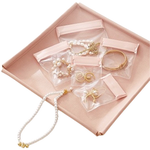 Jewelry storage bag jewelry ear necklace dust-proof and anti-oxidation jewelry seal bag travel portable bag 1 pack