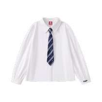 Kappa Kids Capa childrens shirts 2024 fall new 100 hitch CUHK Tong JK Campus Wind JK накладки