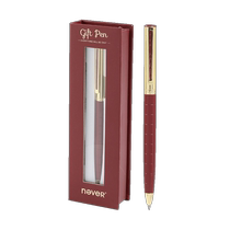 never gge metal middle sex pen gift box Tango Red Evos Powder Office Signature Pen 0 5mm