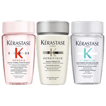 Kérastase Platinum Revitalizing and Plumping Core Silk Refreshing Muscle Source Renewing and Fluffy Shampoo 80ml*1 bottle 1 bottle of your choice