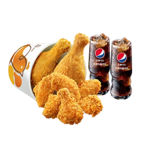 (Maochao) Dicos a bucket of legs and wings two cups of Coke a single electronic redemption coupon