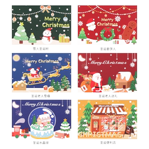 TaTanice Christmas Envelope Greeting Cards Diy Greeting Cards Creativity Homemade Blessings Cards 6 packs