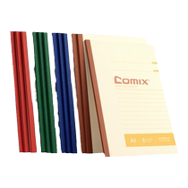 Qixin soft surface copy multi-specification notebook A4 notepad thickened soft copy B5 business office for students