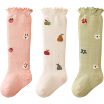 Xuwei baby socks autumn and winter warm socks newborn socks knee-high socks baby cotton socks childrens socks