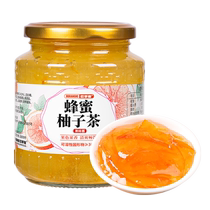 Ouxianke fruit tea honey grapefruit tea 500g jar jam tea hot and cold water ready to brew