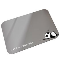 Bathroom ground mat toilet door Anti Slip Anti-Fall Foot Mat Silicon Algae Mud Suction Pad Toilet Washroom Quick Dry Mat