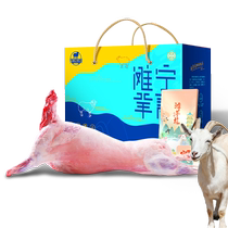 Seeking Beach Fresh Ningxia Beach Goat Meat Mountain Capricorn Sheep Whole 30 kilograms of lamb Fresh Slaughter Lamb Fresh Now Killing Sheep Leg Sheeps New Years Gift Boxes