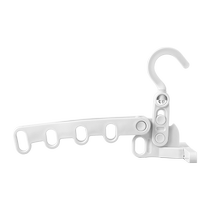 Folding clothes drying rack portable travel hotel drying rack essential clothes drying rack for business trips multifunctional five-hole clothes hanger