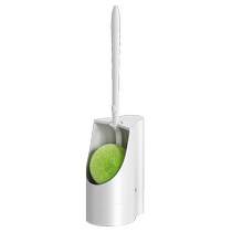 Toilet brush for home use without dead ends 2023 new toilet brush with soft bristles that does not damage the glazed bathroom cleaning artifact