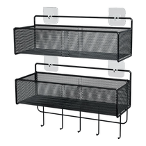 Kaveri bathroom bathroom storage rack toilet washbasin punch-free wall-mounted wall storage shelf