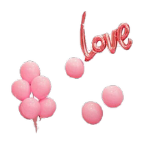 Xinxin Jingyi Wedding Room Decoration Set Wedding Supplies Mens New House Bedroom Pink Romantic Balloons
