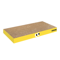 zeze cat scratching board scratch-resistant vertical corrugated paper scratching board wear-resistant and non-shedding large double-sided cat supplies toy