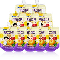 bebecook platycodon pear juice 200ml*10 bags of fruit juice puree drinks for children without additives imported from Korea