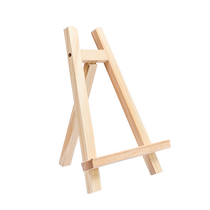 Mini easel desktop oil painting stand pine wood childrens drawing board stand foldable sketch drawing board stand