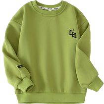 (Single piece) Little Elephant Ham childrens clothing boys sweatshirts spring childrens long-sleeved bottoming shirts for older children