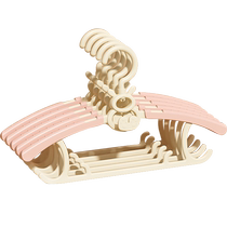 Beideli childrens clothes hanger multi-functional newborn baby clothes hanging support clip retractable non-slip baby clothes hanging storage