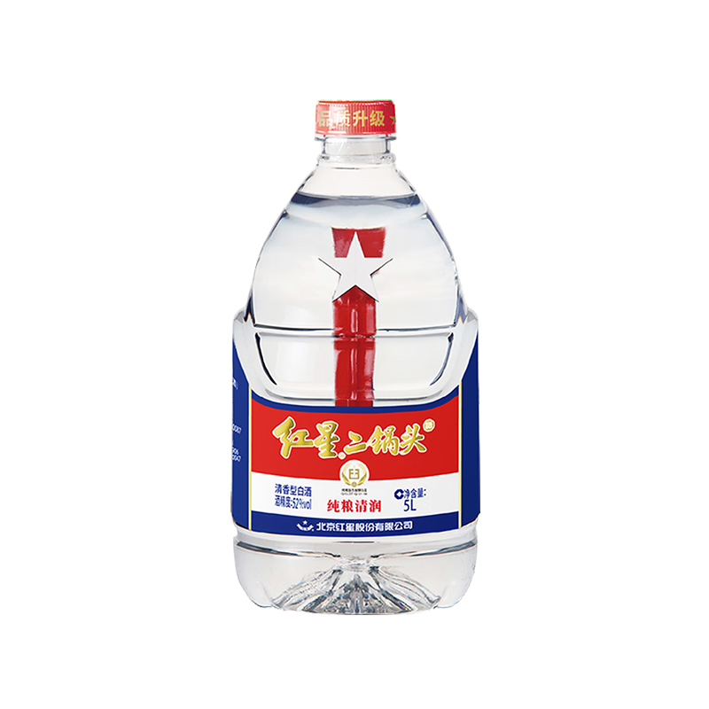 天猫超市：红星  二锅头大桶52度清香型白酒实惠 10斤 119元，卷后