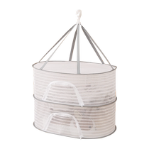Dried fish drying net household balcony drying basket large-capacity food drying basket rack 1 piece