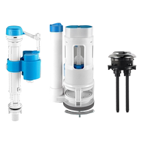 Toilet accessories water inlet valve drain valve old universal water tank water pumping toilet flush tank float accessories