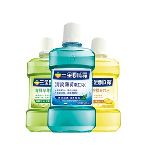 88VIP：28.4元包邮 三金 西瓜霜漱口水 500ml*3
