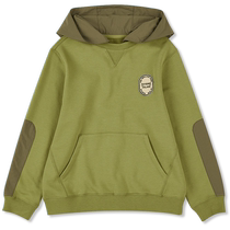 Youlan childrens hooded sweatshirt 2023 new autumn thick and wide wear-resistant and breathable sweatshirt for boys and girls