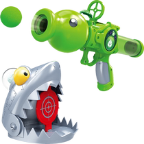 Xinlexin véritable plantes vs Zombies pistolet à balle molle jouet enfants tireur de pois grande bouche fleur garçon cadeau