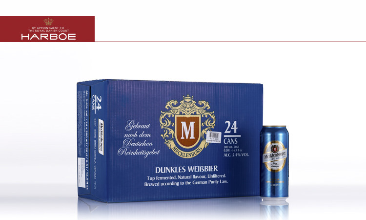 梅克伦堡小麦黑啤酒500ML X 24罐