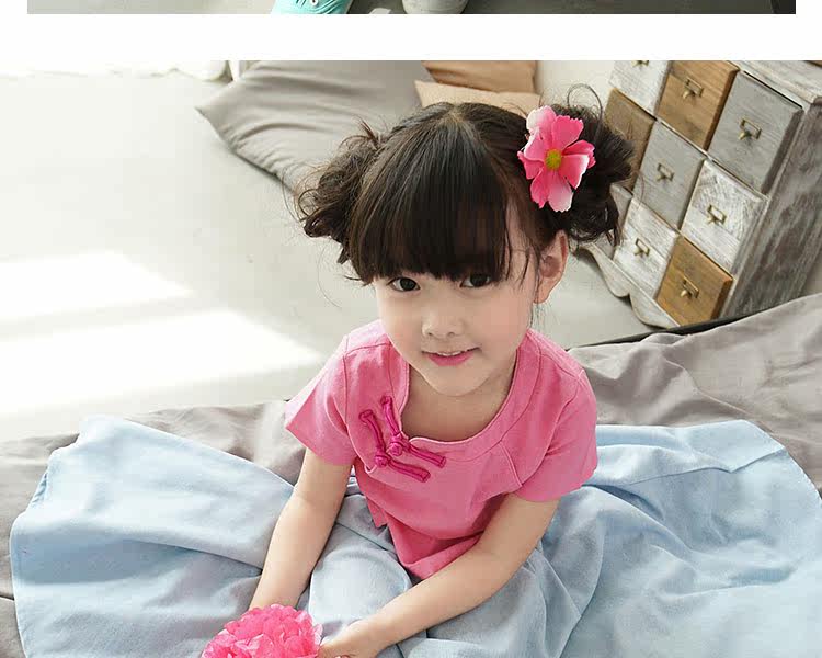 Jupe fillette en lin - Ref 2049766 Image 14