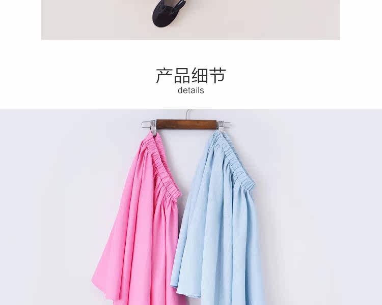 Jupe fillette en lin - Ref 2049766 Image 29