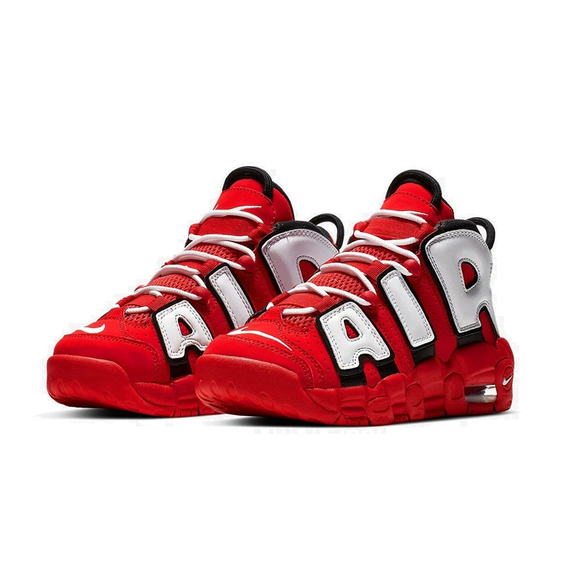 NIKE AIR THÊM UPTEMPO QS Pippen AIR Bull Giày bóng rổ nữ CD9402-600 - Giày bóng rổ