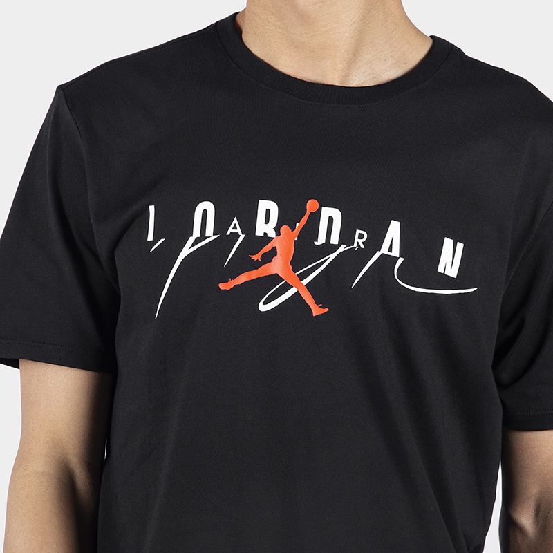 Áo thun thể thao nam NIKE AIR JODRAN AJ Casual cổ tròn bóng rổ tay ngắn 916137-011-101 - Áo phông thể thao áo thun nam thể thao