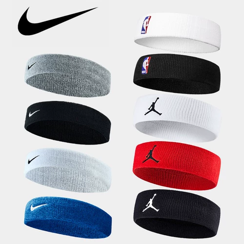 Nike, спортивная повязка на голову, теннисная баскетбольная одежда для йоги, антиперспирант, впитывает пот и запах, для бега
