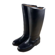 Strong person 92 long cylinder leather boot high cylinder equestrian boots men riding boots over kneecap honor guard leather bottom summer horse boots man