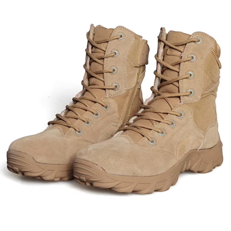 Strongman 3515 accessories Wear Resistant American Desert Boots Outdoor High Cylinder Black Genuine Leather Man Boots Tactical Combat Boots Man