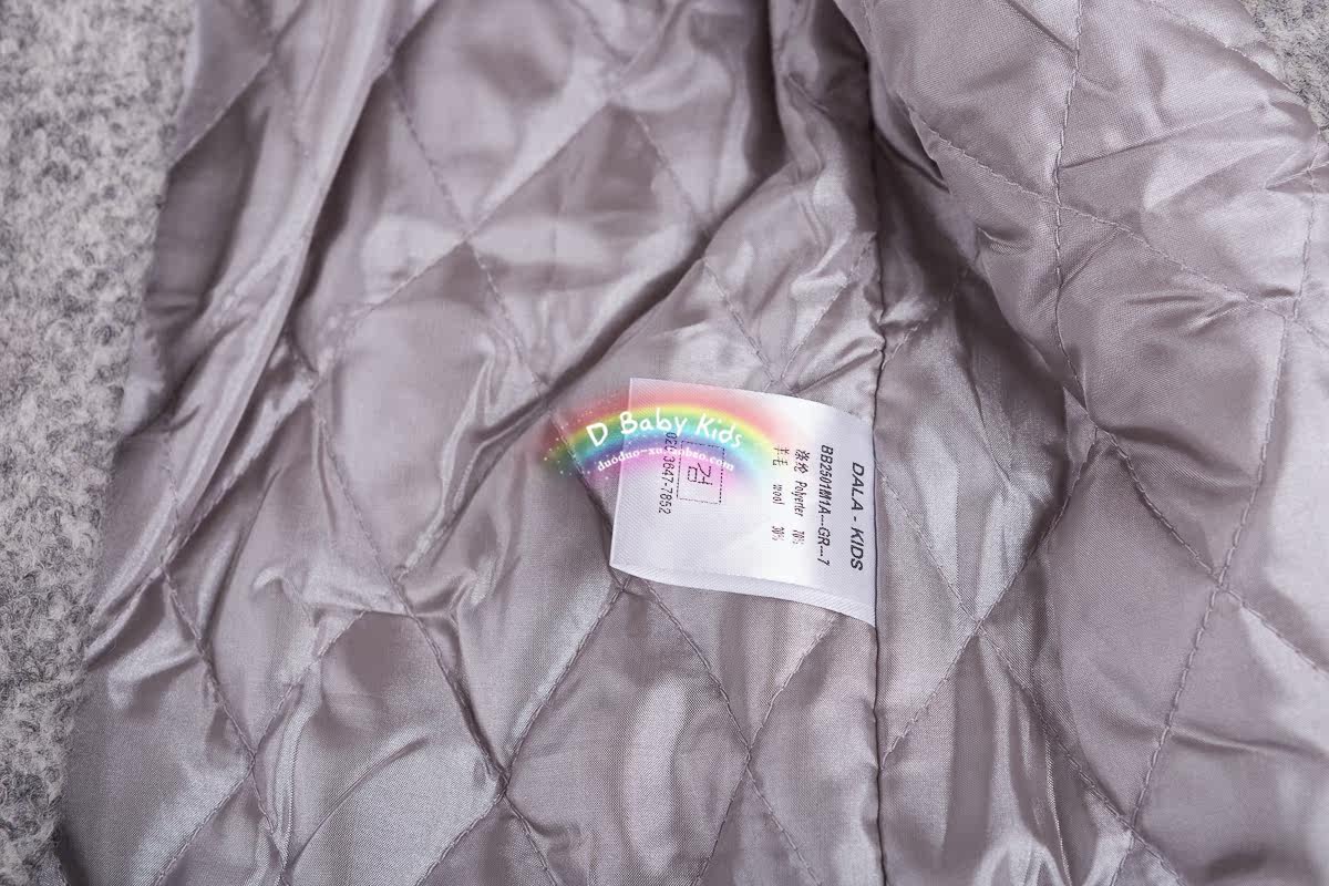 Manteau pour fille en laine - Ref 2162397 Image 15