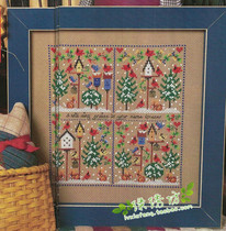 American country JJ style magazine cross stitch French DMC line singing loudly