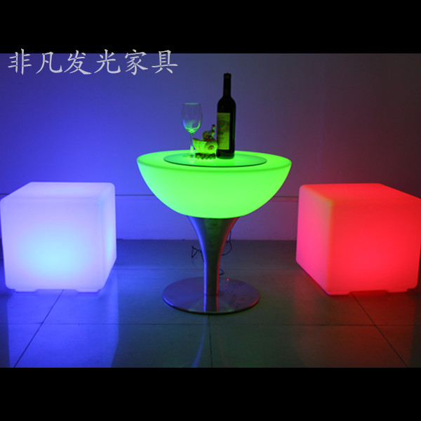 Bán nóng led sáng tạo cao bàn ghế thanh bàn Tây nhà hàng bàn ghế thời trang ánh sáng phân nội thất ánh sáng - Giải trí / Bar / KTV