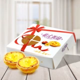 10 португальских пирожных коробок изысканная упаковочная коробка 4 зерна, 2 зерна из 6 -й кусочки печенья торт макарон выпечка