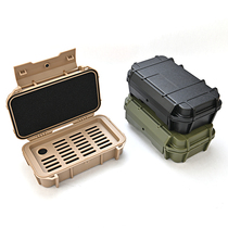 Outdoor double layer shockproof and anti-pressure waterproof case sealing box anti-tank field survival containing box