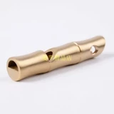 Латунный медный брелок ручной работы, дорожный спасательный жилет, свисток, ключи от машины подходит для мужчин и женщин, подарок на день рождения