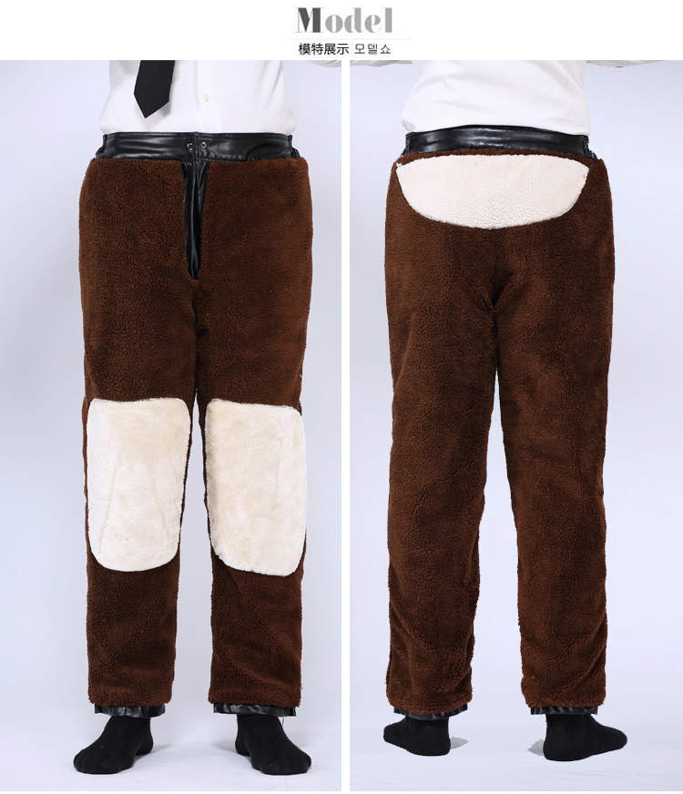 Pantalon cuir homme en vrac PU pour hiver - Ref 1476804 Image 25