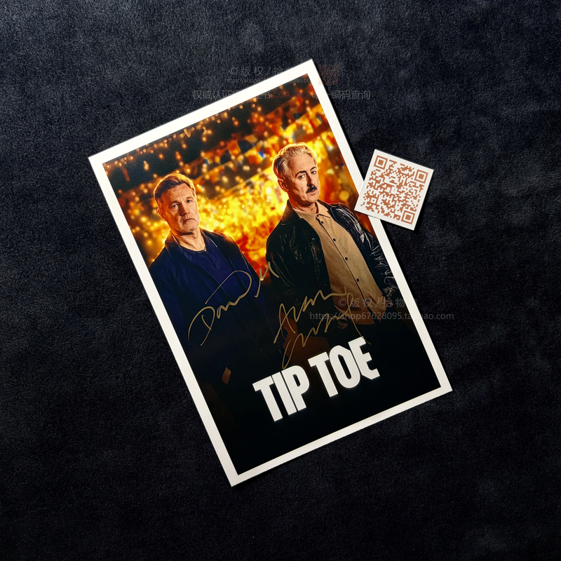 Tip Toe Alan Cumming David Morrissey Autographed Photo