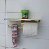Gold able to put mobile phone paper towels Toilet Paper Hands Tissue Box Free of perforated toilet paper Rolls Paper Drawn paper