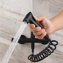 Toilet toilet brush spray gun suit Pressurized Flushing Toilet Shower with hot and cold water net body Wash Shower Shower Spray