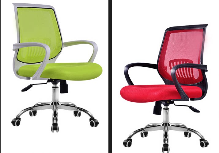 Office Computer Chair Comfort Long Sitting Chair Home Room Staff Swivel Chair Students Learn Backrest Lift Seat-Taobao
