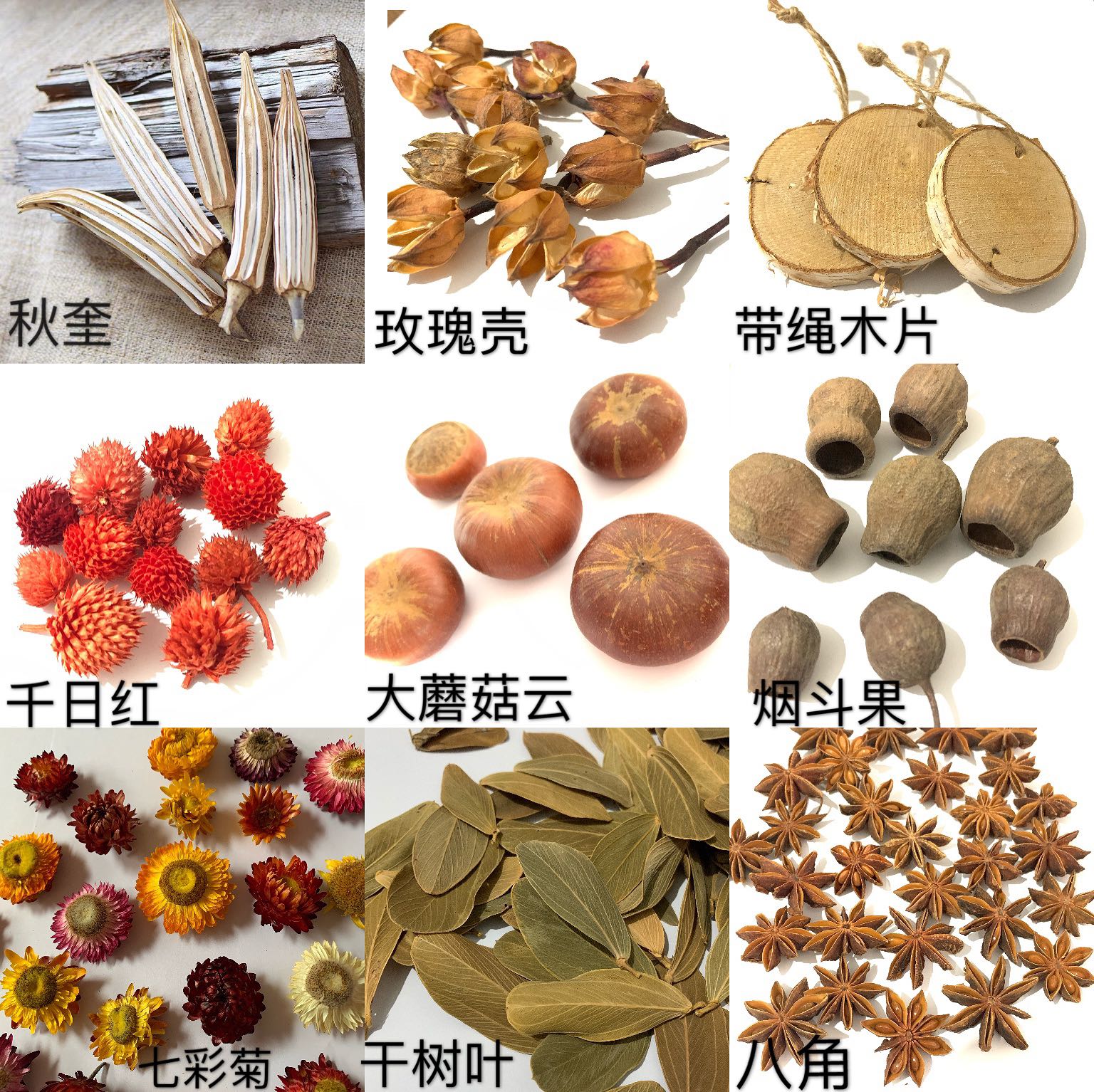 diy pine cone decoration zakka props pine cone pine cone dry flower branches handmade material package Christmas decoration