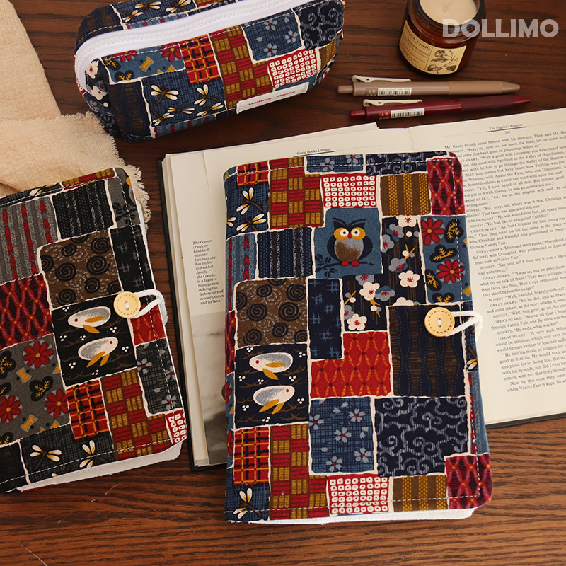 Do Home loose-leaf Handbooks This collared style Art and literature Bunkers A5A6 loose-leaf Ben retro homemade Handbooks Benko notepads Boxes Ben Canvas Ben STUDENT GIFT-Taoba