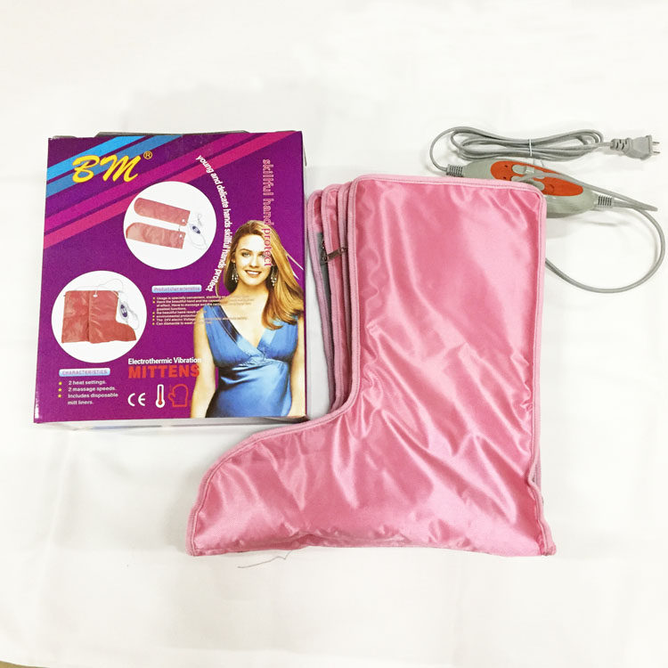 Hand Massager Heating GloveFingerCare Set Conditioning Thermal Thermo-Heating Gloves Wax Hand